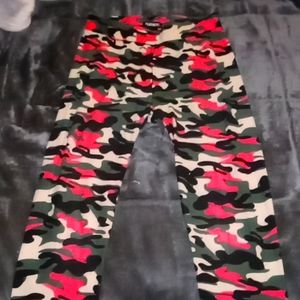 Camo print legging set